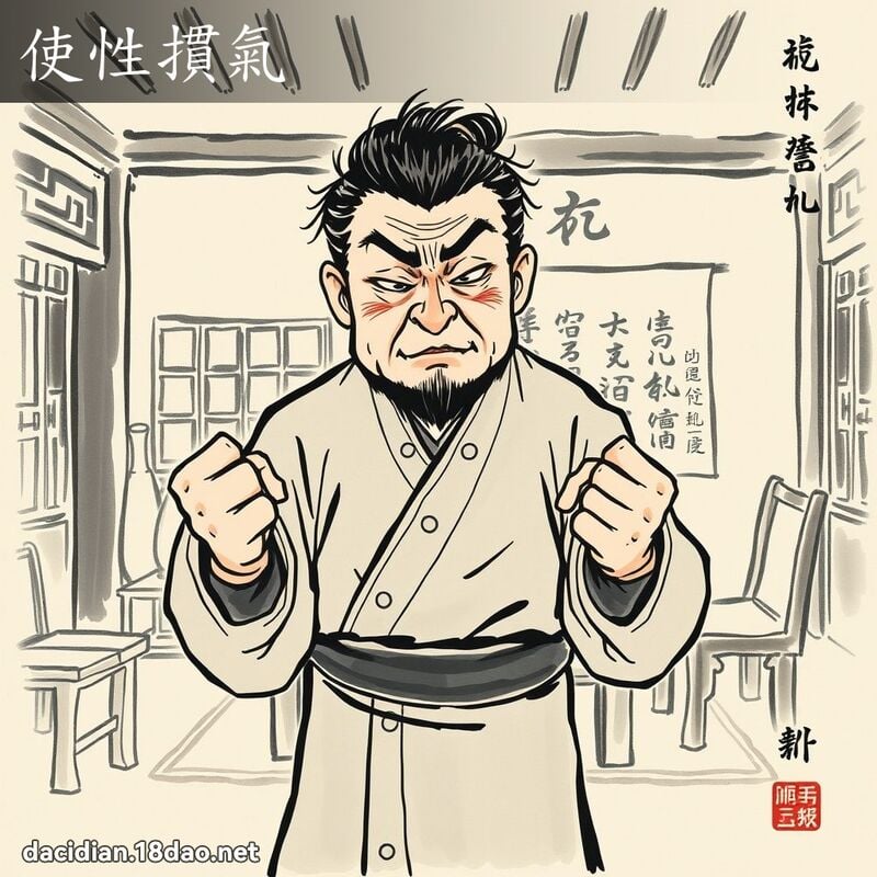 使性摜气 配图