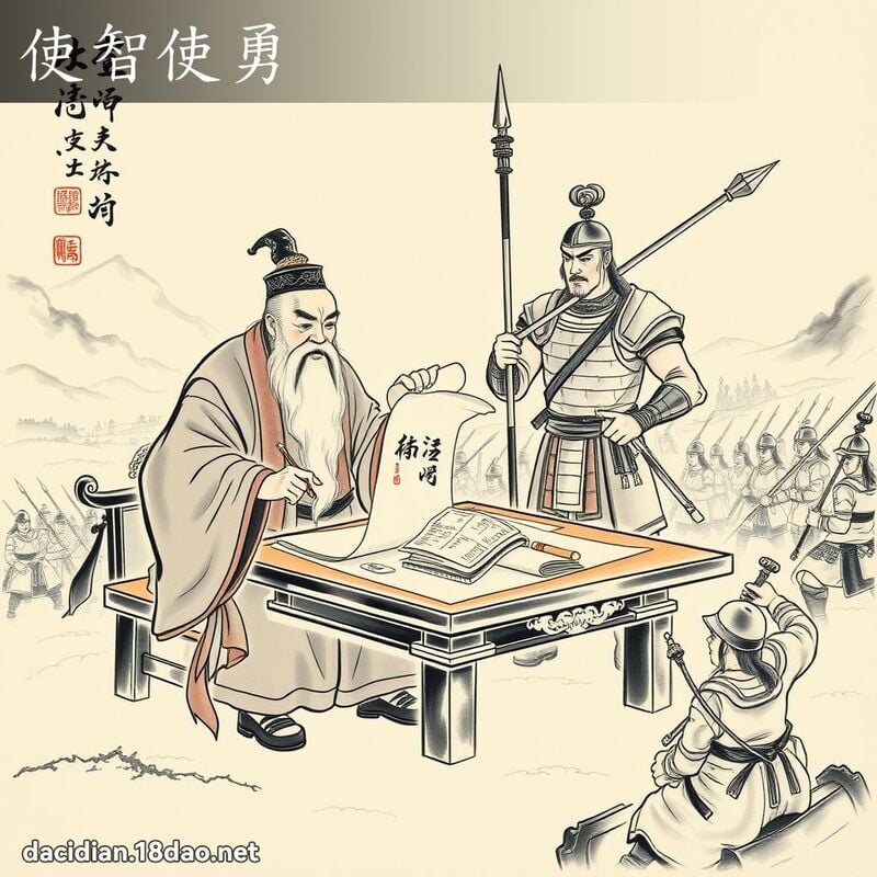 使智使勇 配图