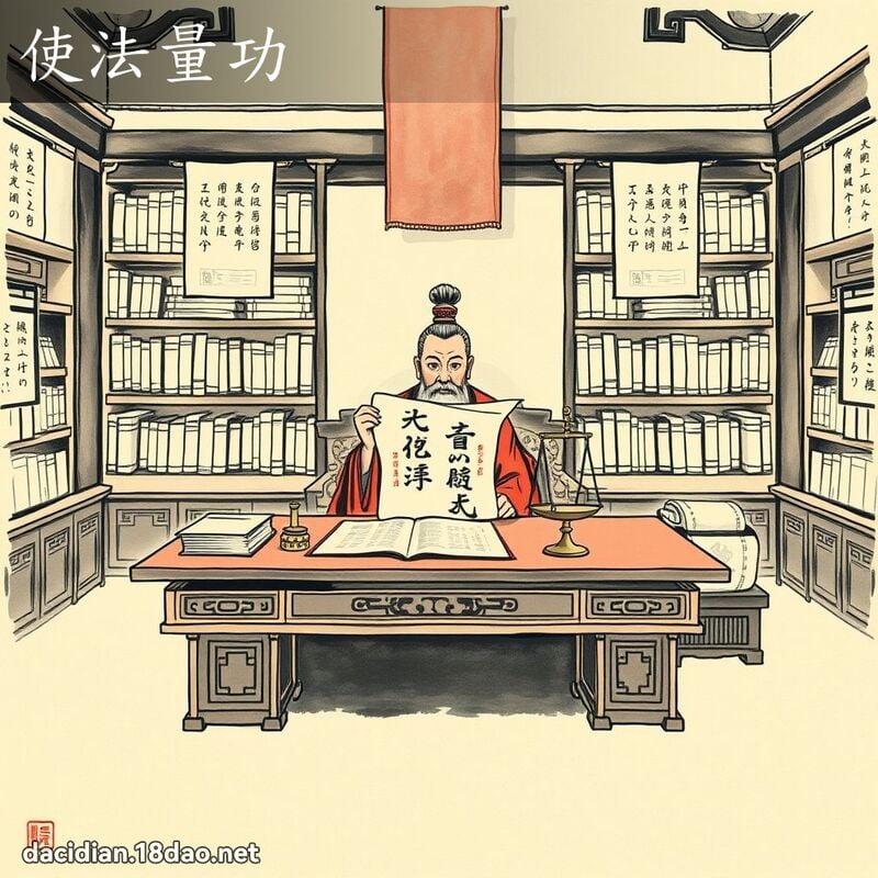 使法量功 配图