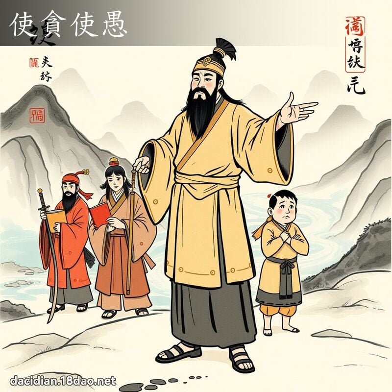 使贪使愚 配图