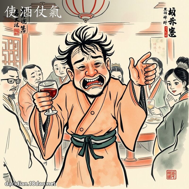使酒仗气 配图
