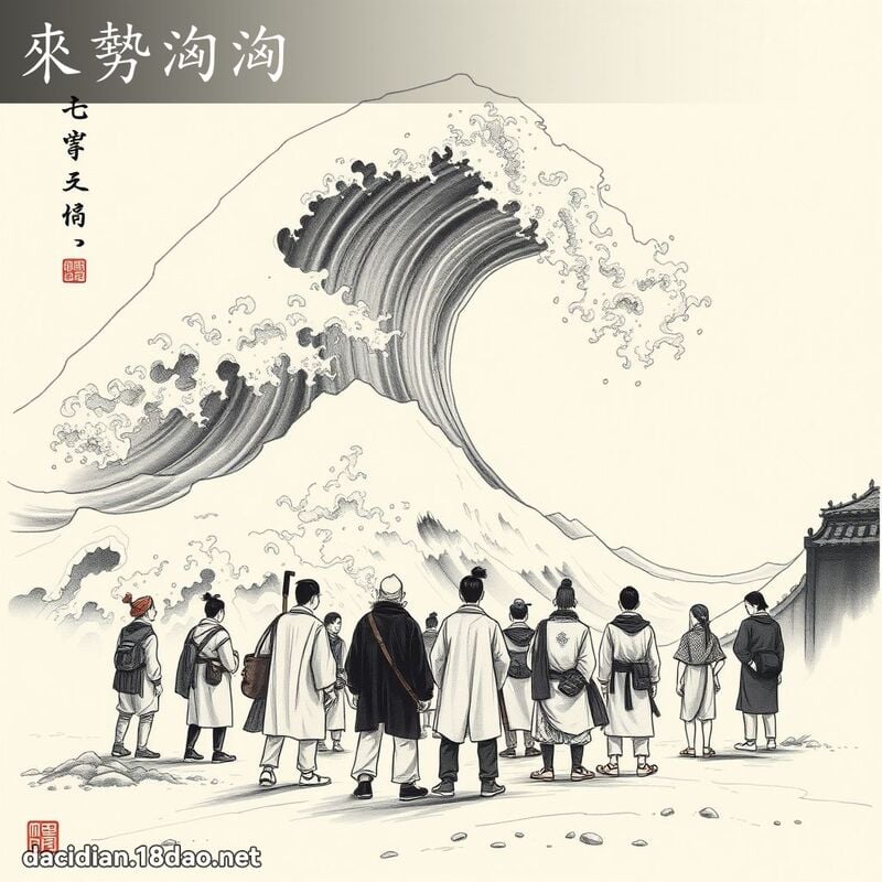 来势汹汹 配图