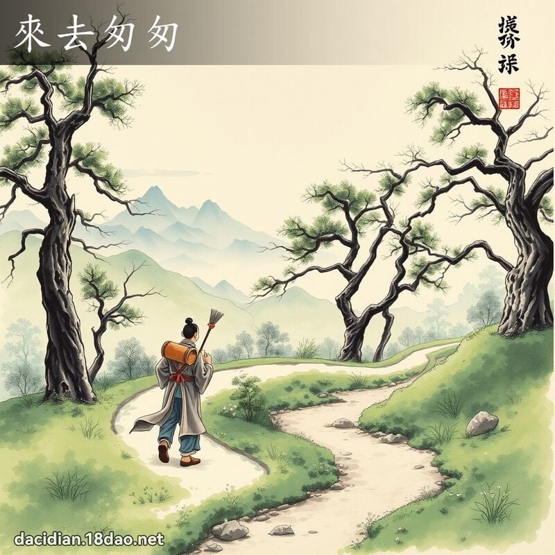来去匆匆 配图