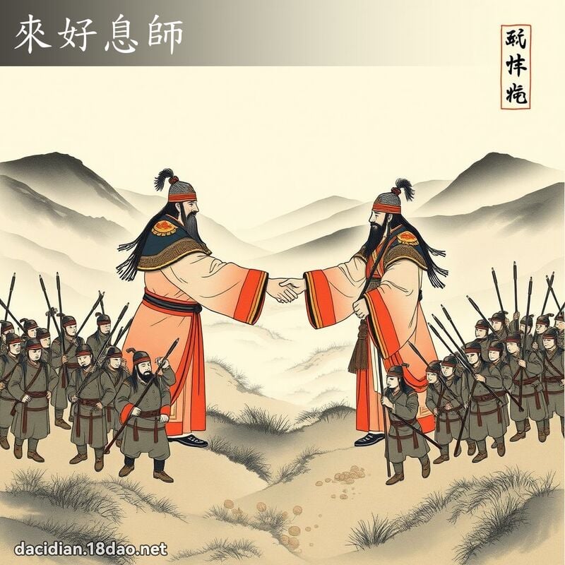 来好息师 配图