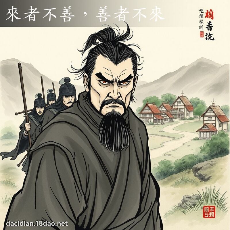 来者不善,善者不来 配图