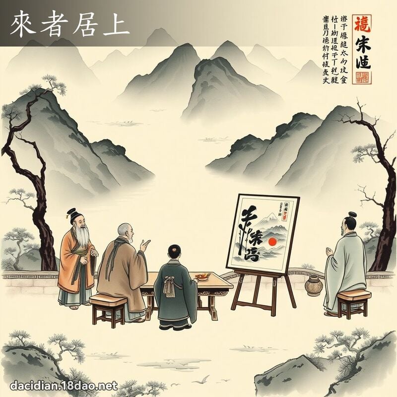 来者居上 配图