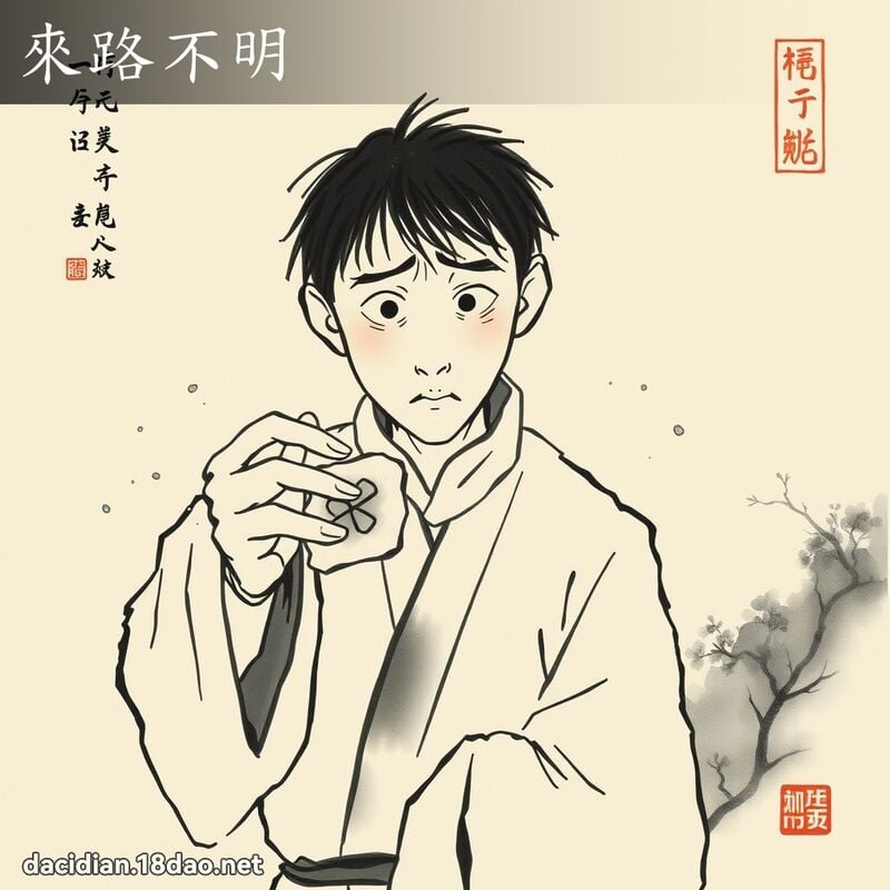 来路不明 配图