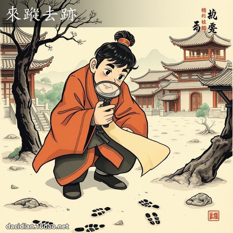来踪去跡 配图