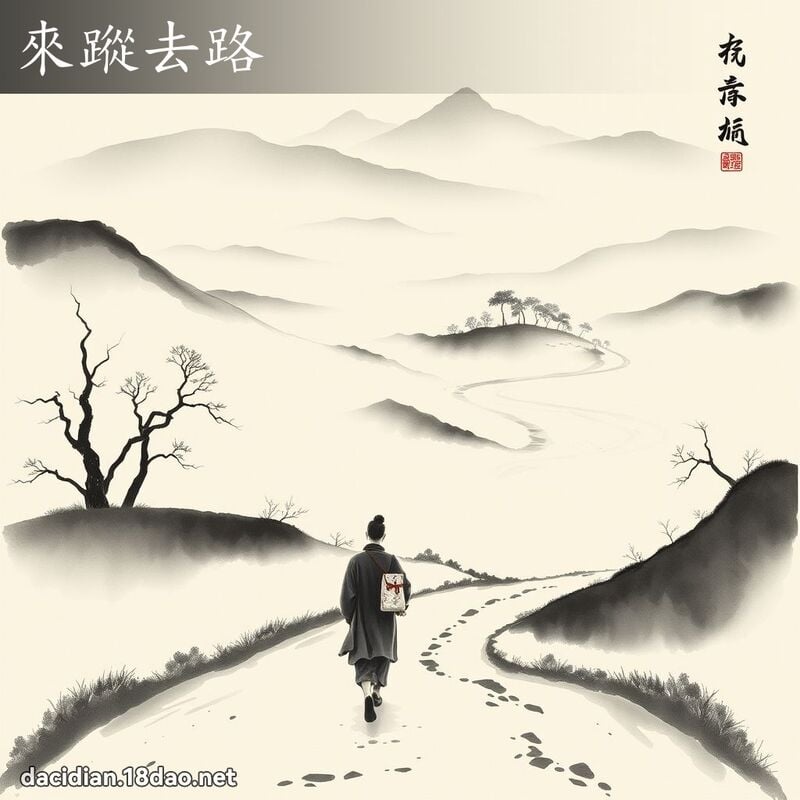 来踪去路 配图