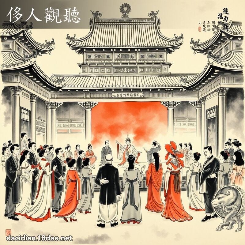 侈人观听 配图