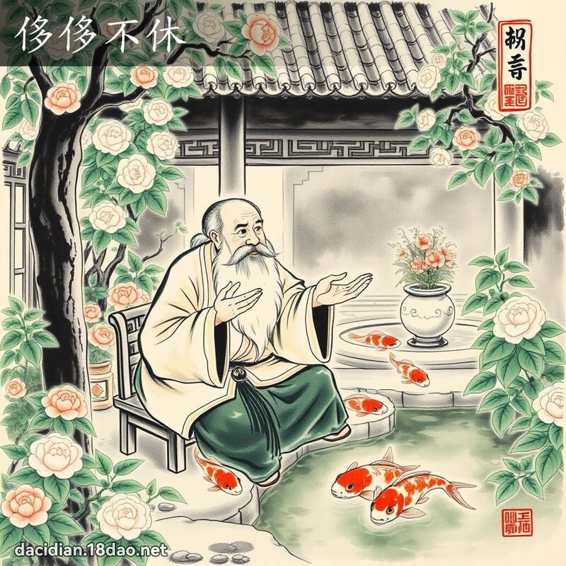 侈侈不休 配图