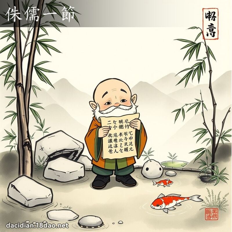 侏儒一节 配图
