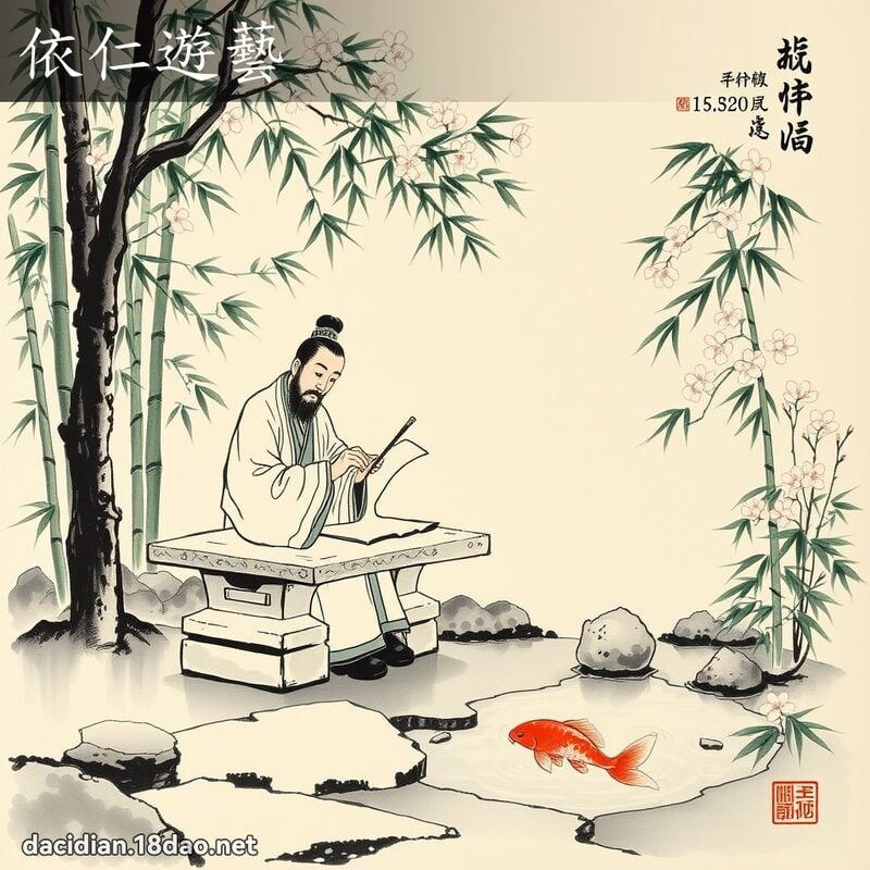依仁游艺 配图