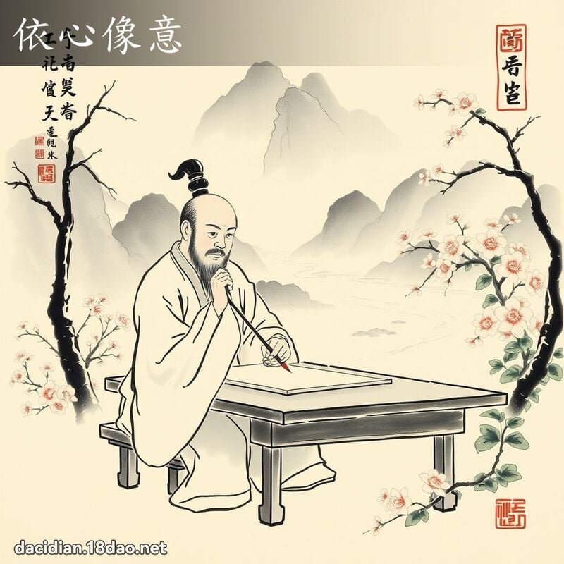 依心像意 配图