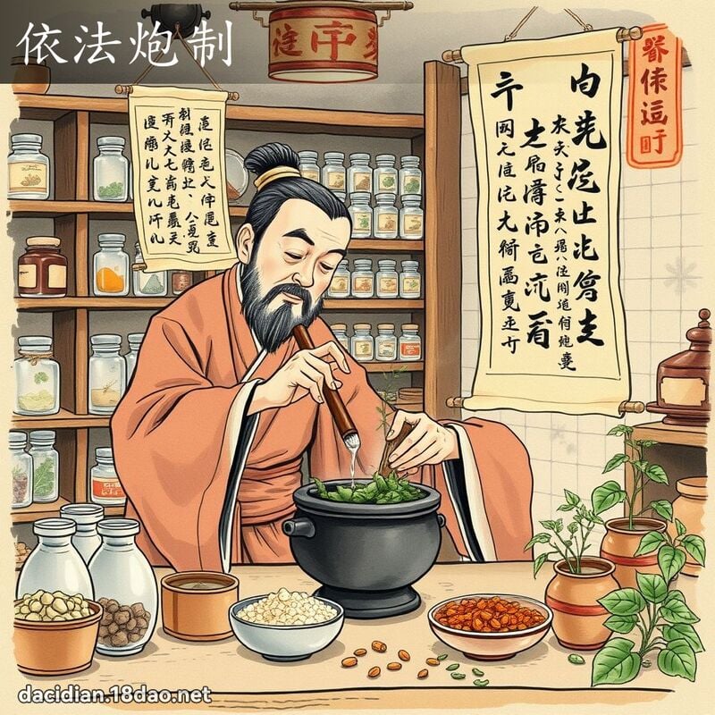 依法炮制 配图