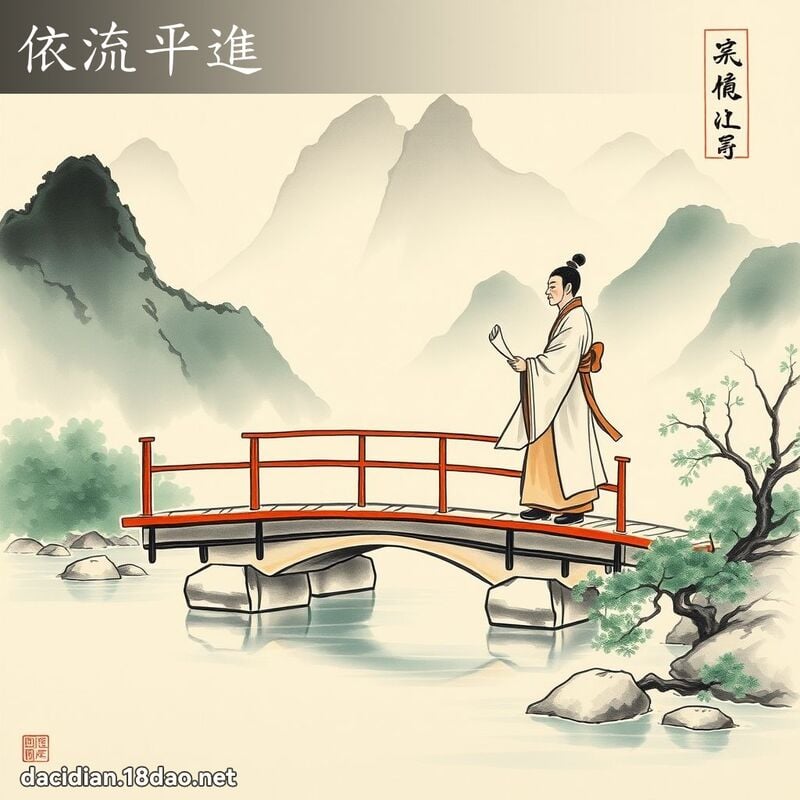 依流平进 配图