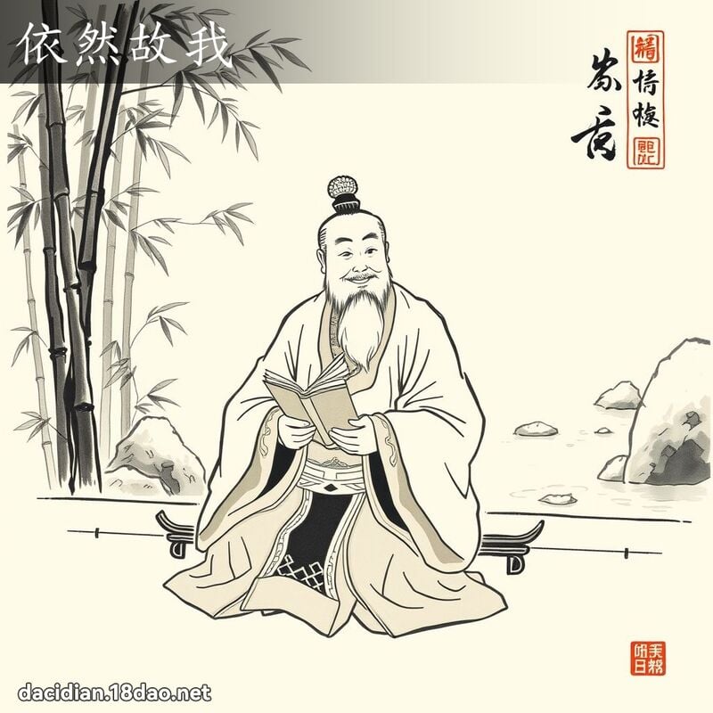 依然故我 配图