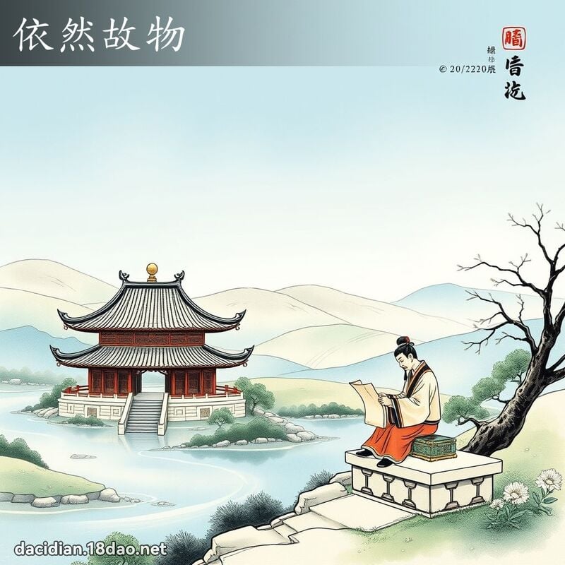 依然故物 配图