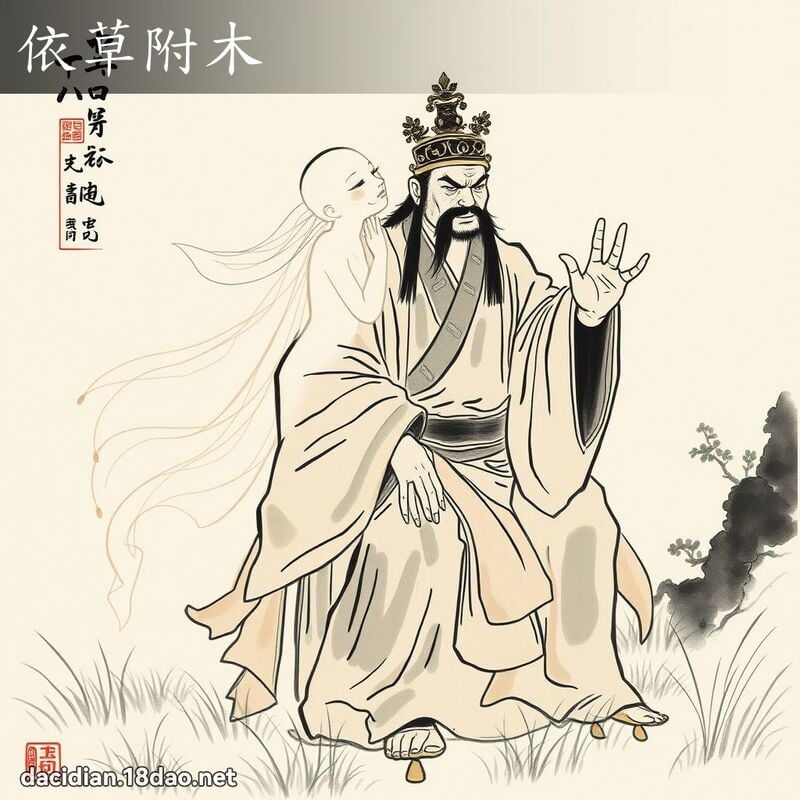 依草附木 配图