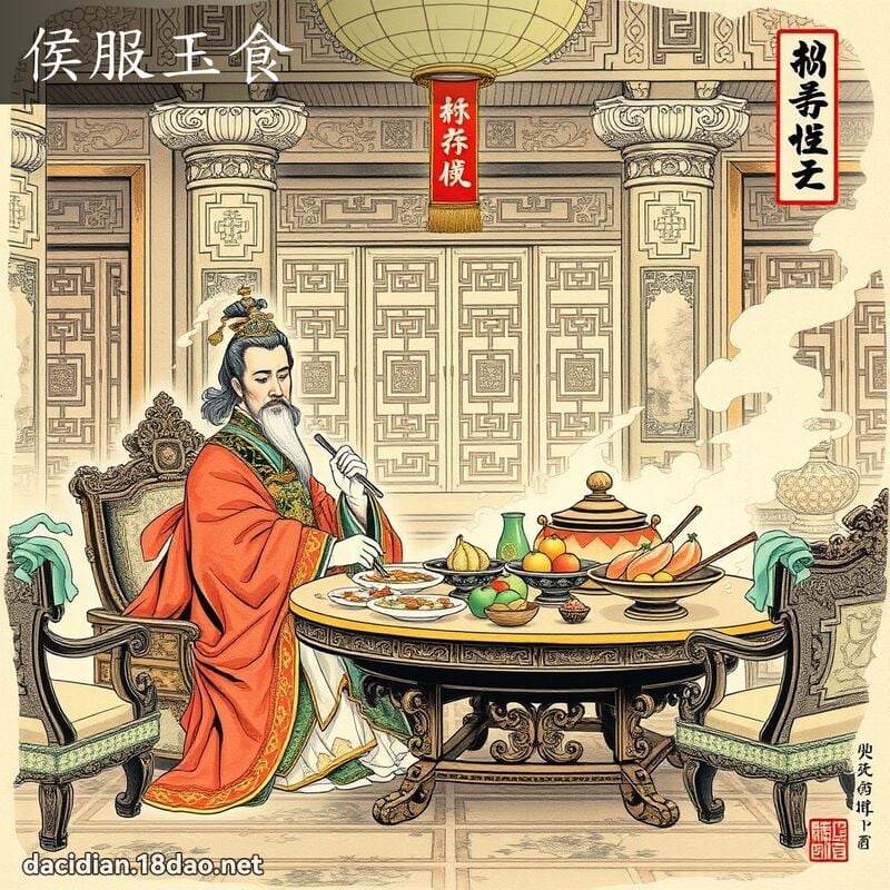 侯服玉食 配图