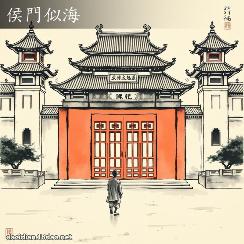 侯门似海 配图
