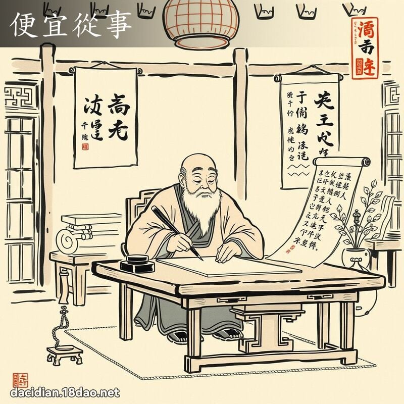 便宜从事 配图