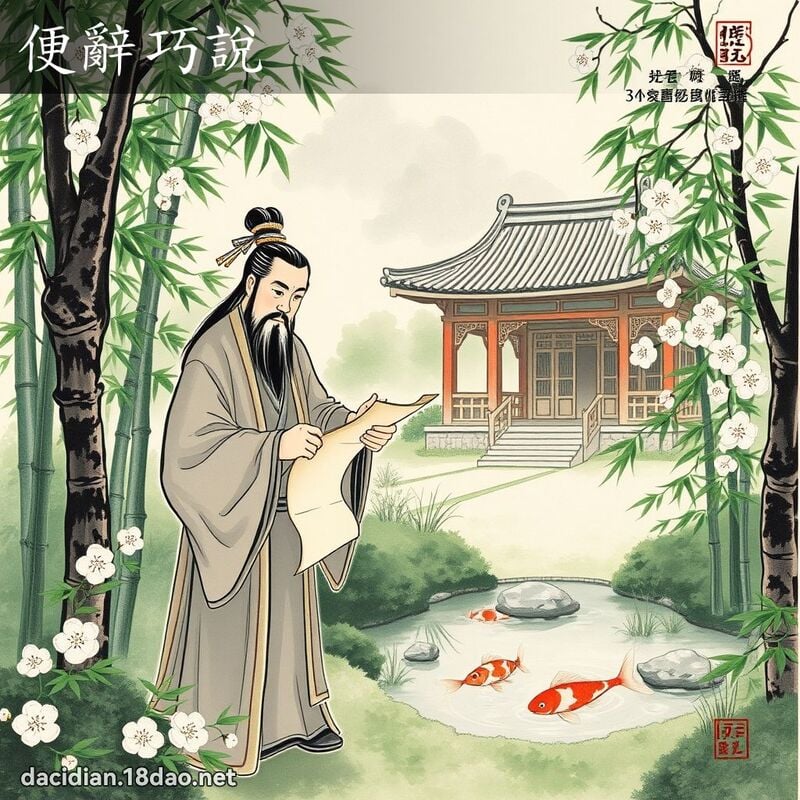 便辞巧说 配图