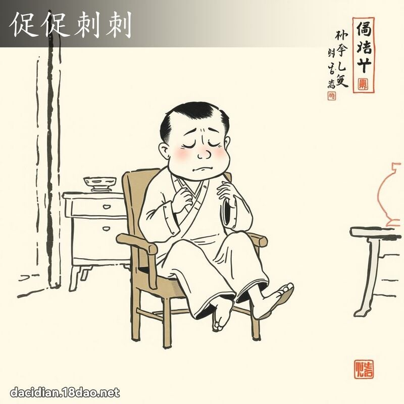 促促刺刺 配图