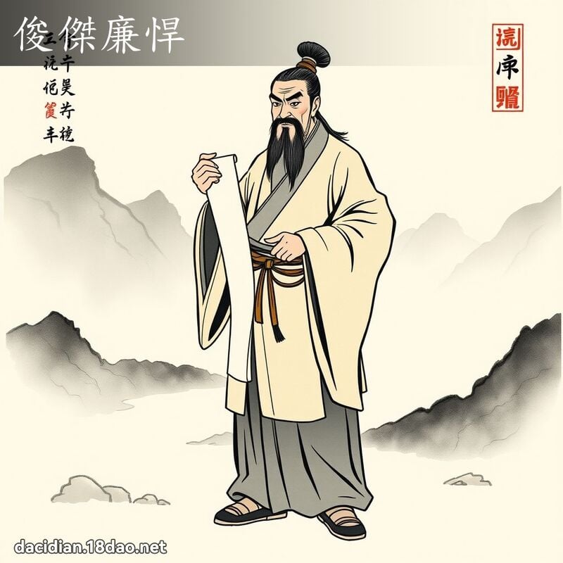俊杰廉悍 配图