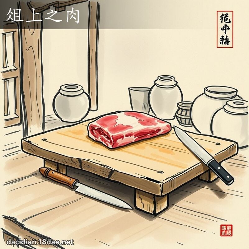 俎上之肉 配图