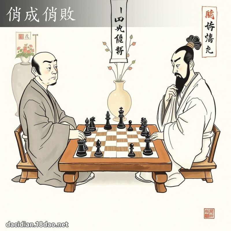 俏成俏败 配图