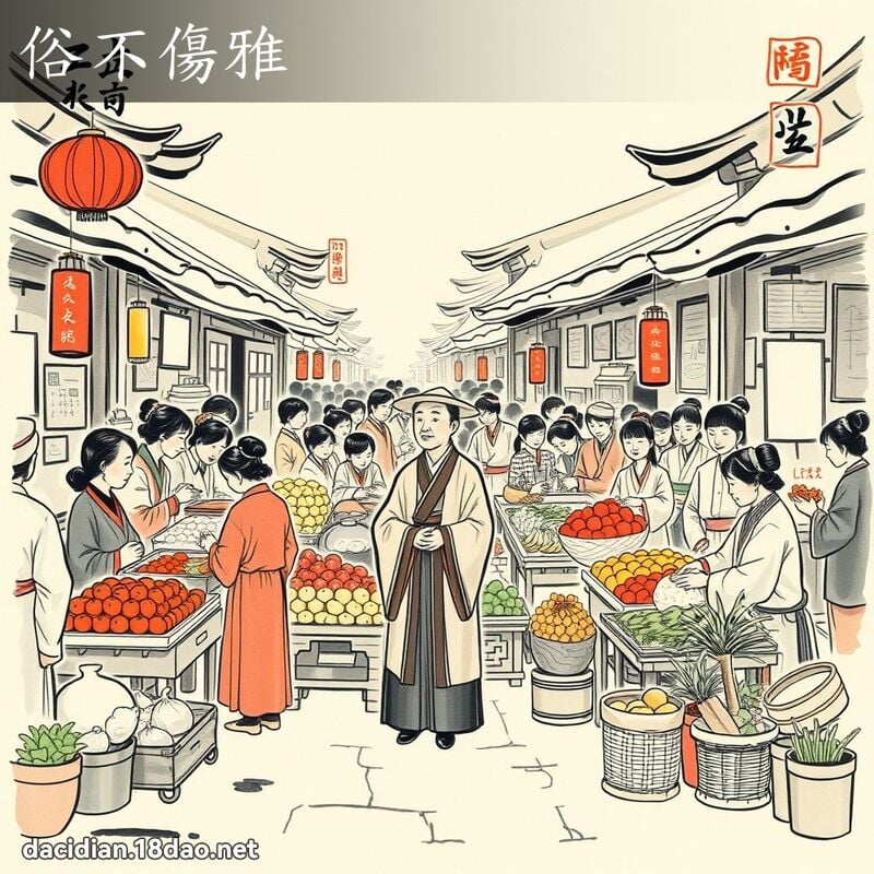 俗不伤雅 配图