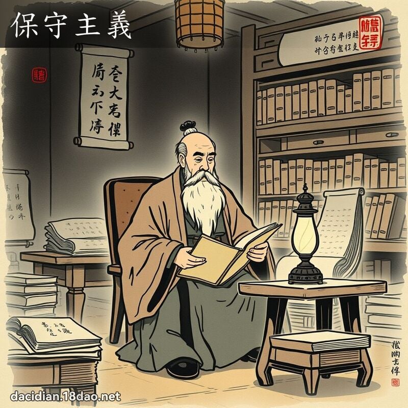 保守主义 配图