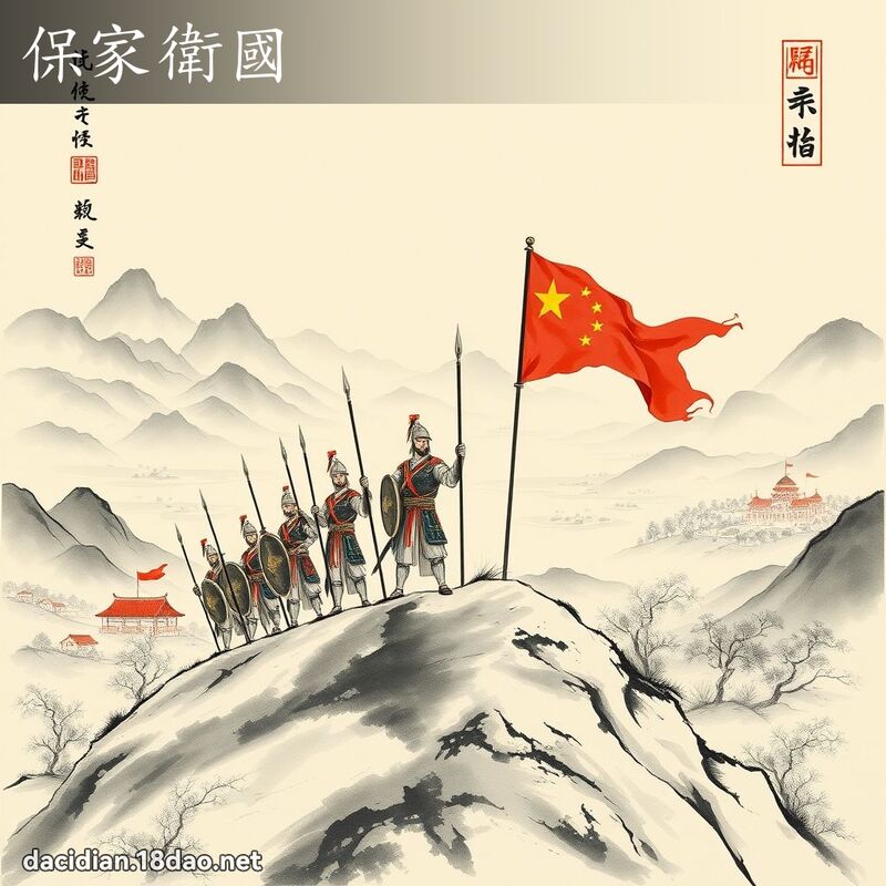 保家卫国 配图