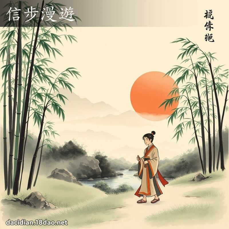 信步漫游 - 中华成语配图