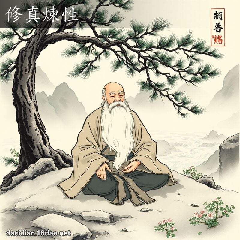 修真煉性 - 中華成語配圖