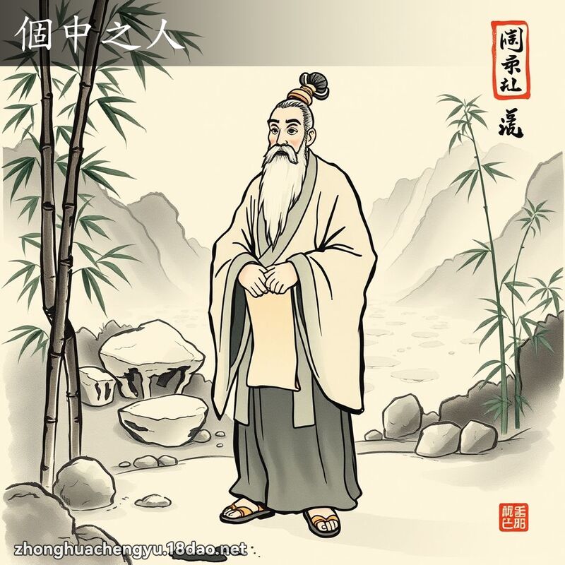個中之人 - 中華成語配圖
