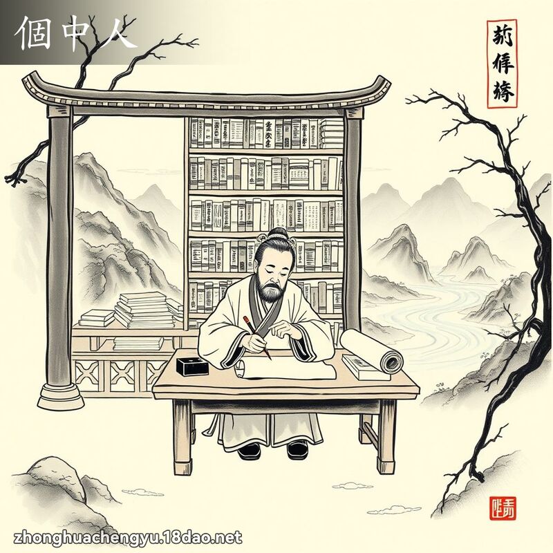 個中人 - 中華成語配圖