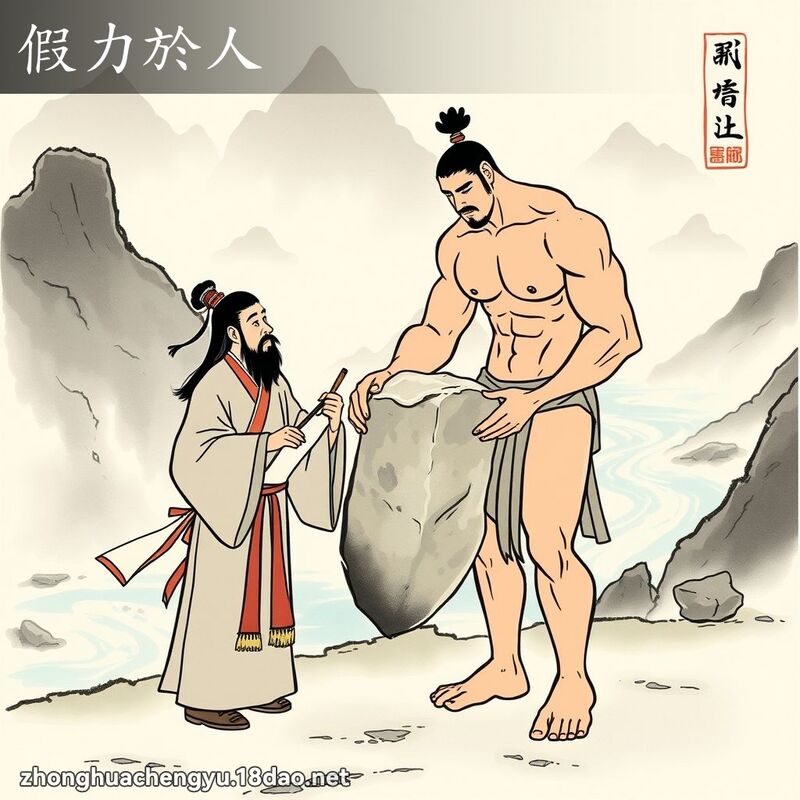 假力於人 配图