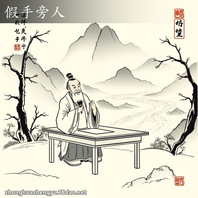 假手旁人 配图