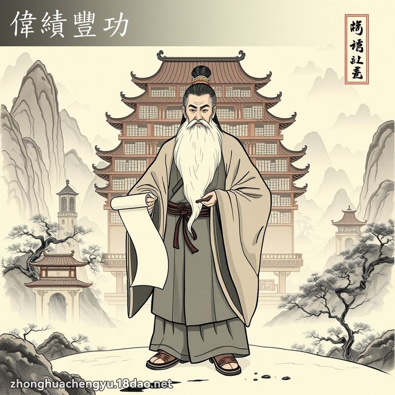 伟绩丰功 配图
