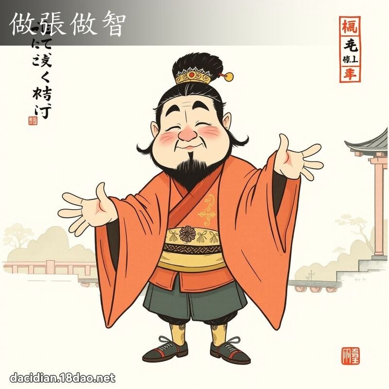 做张做智 配图