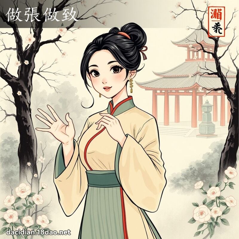 做张做致 配图