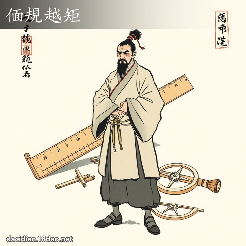 偭规越矩 配图