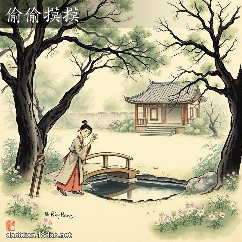 偷偷摸摸 配图