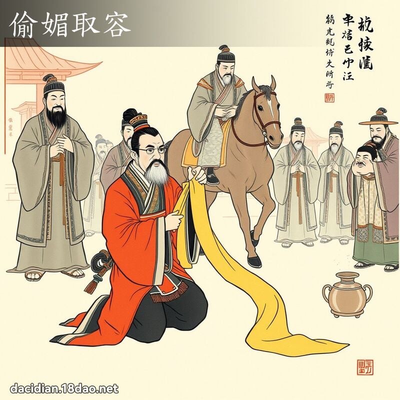 偷媚取容 配图