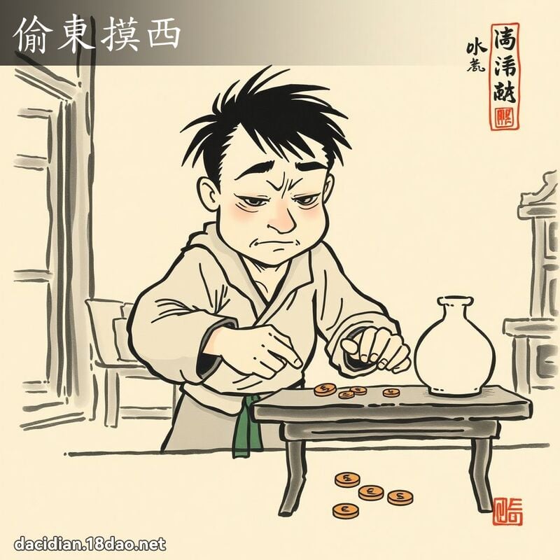 偷东摸西 配图