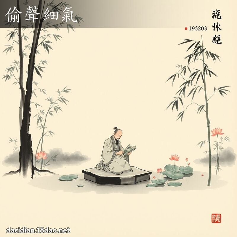 偷声细气 配图