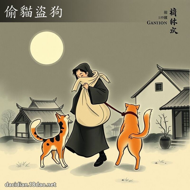 偷猫盗狗 配图