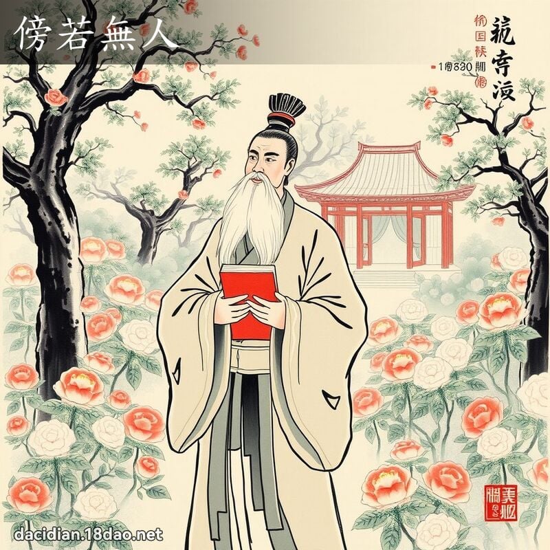傍若无人 配图